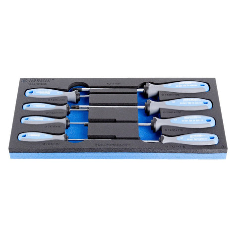 Unior Set of screwdrivers TBI with TX profile and hole in SOS tool tray 621560