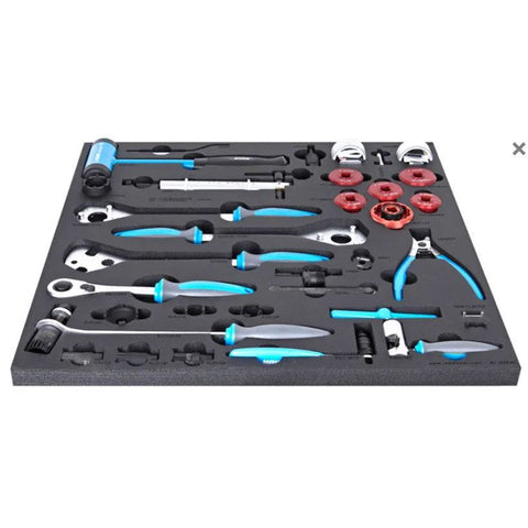 Unior TRAY - Set of tools, 28 pces, in tray 2, - Drivetrain Tools 628626Unior