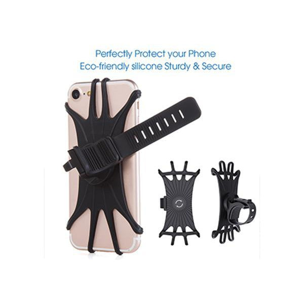 VUP Bike Mount Phone Holder Universal Bicycle Cradle for iPhone Galaxy (4 - 6.5 inch phones)