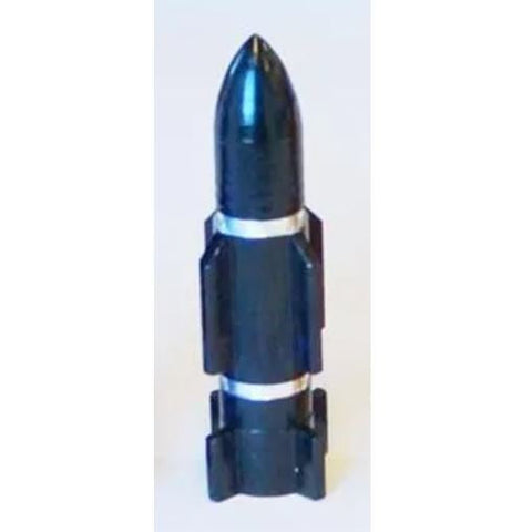 Valve Cap ATOMIC Rocket Black, A/V