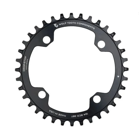 Wolf Tooth 104 Black - Narrow/Wide 1X Chainring 32t