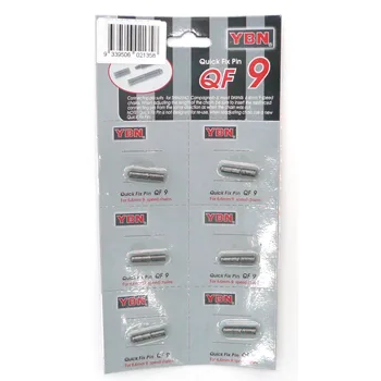 YBN PIN - Quick Fix Pin, 9 Speed (6 per Card)